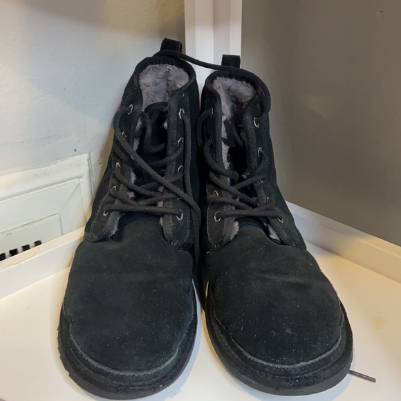 UGG BOOTS MARLEY BLACK - Picture 2 of 3